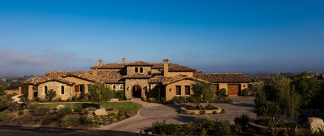 Tuscan Courtyard Estate, Santaluz, San Diego